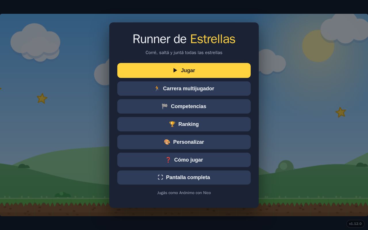Preview of Runner Estrellas