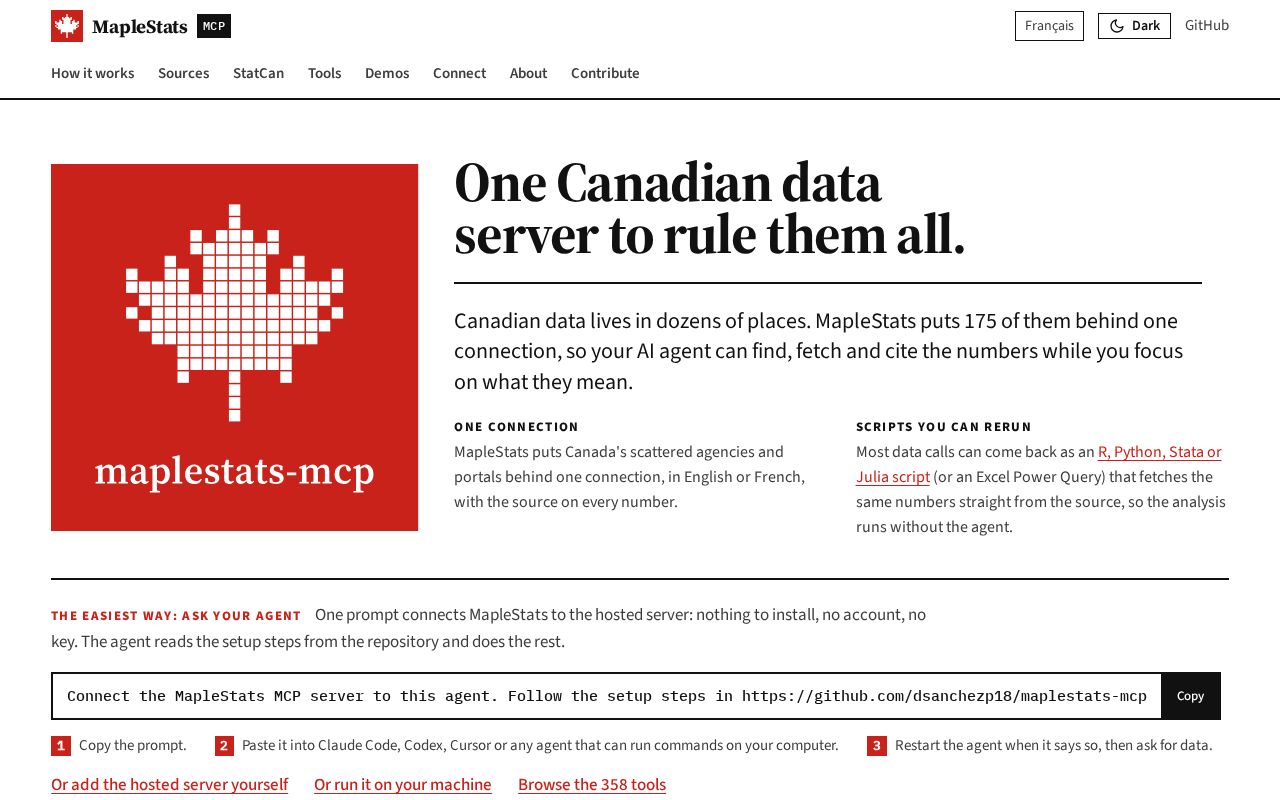 Preview of Maplestats Mcp
