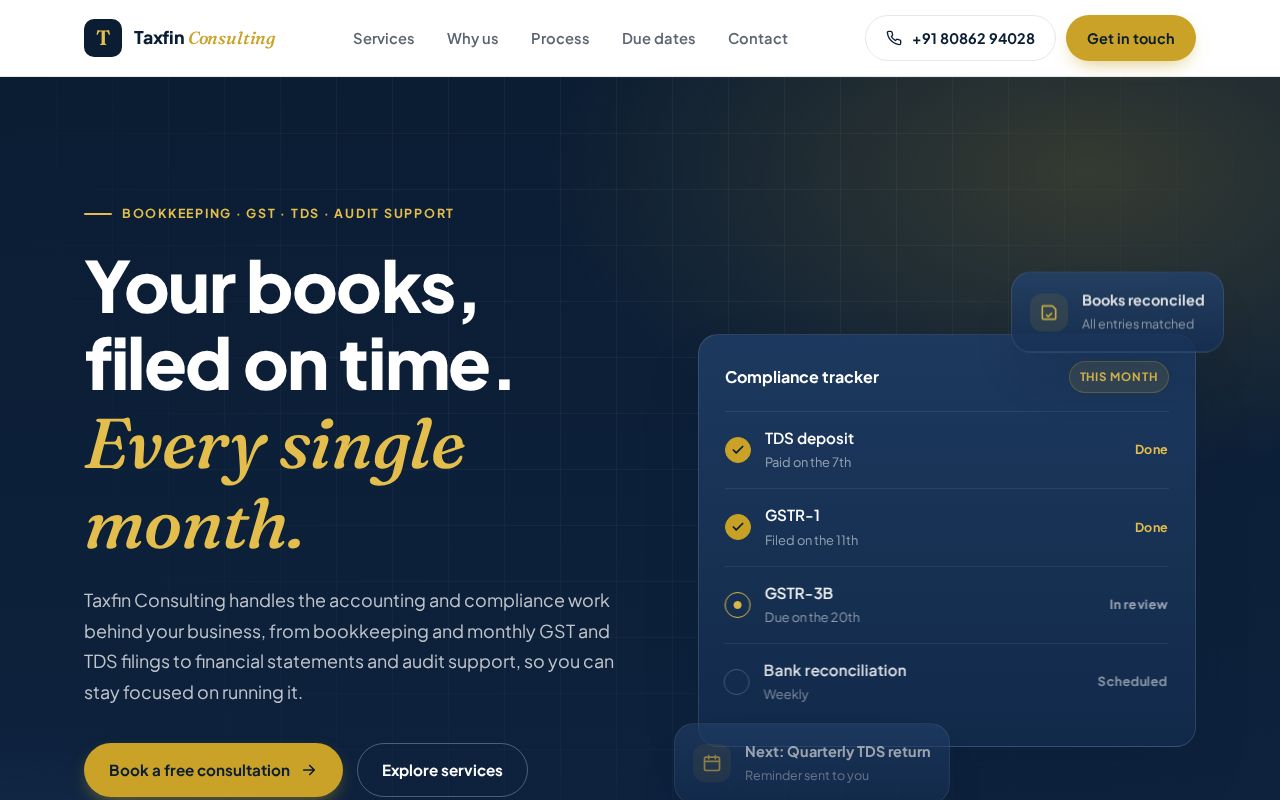 Preview of Taxfin Consulting