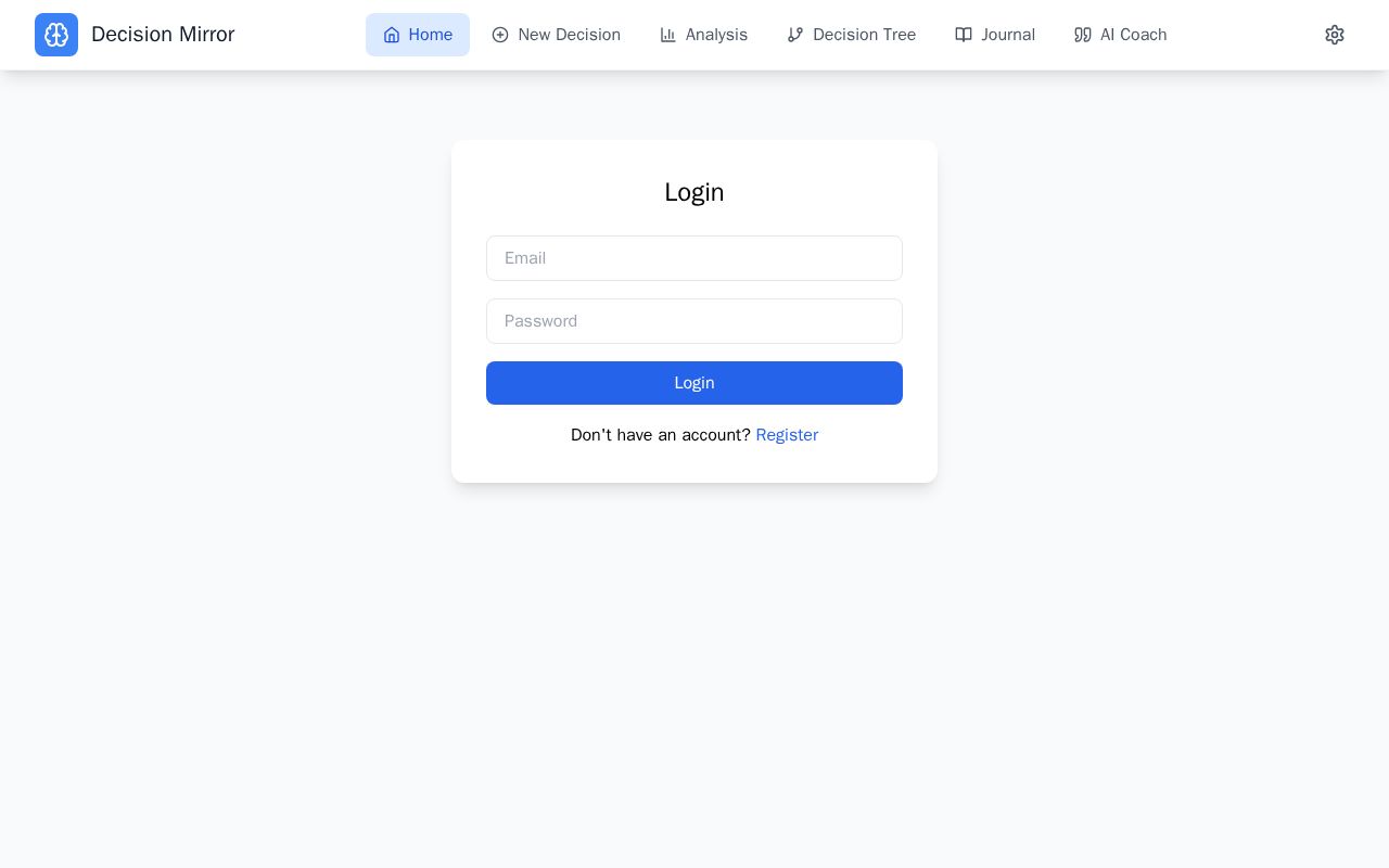 Preview of Decision Mirror
