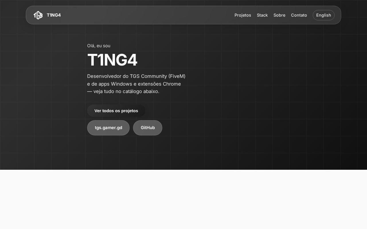 Preview of T1NG4 Github Io