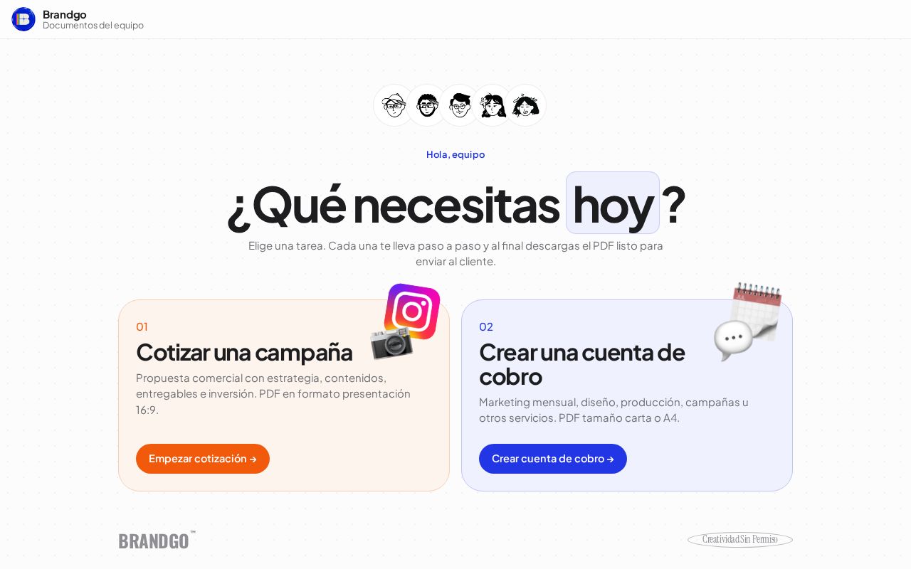 Preview of Brandgo Documentos