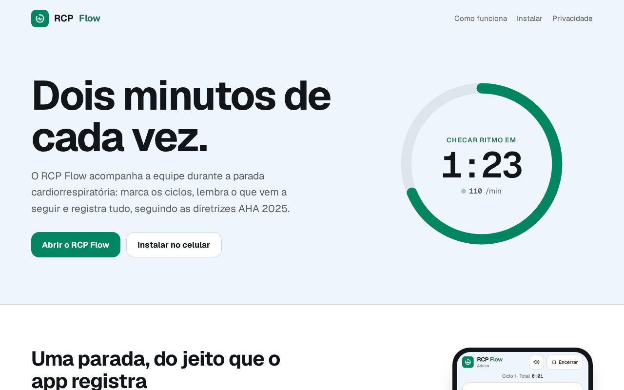 Preview of Rcpflow Site