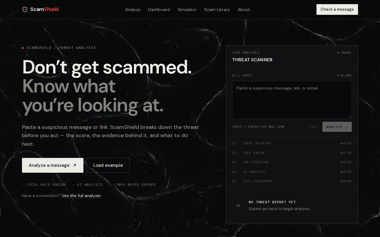 Preview of Scamshield
