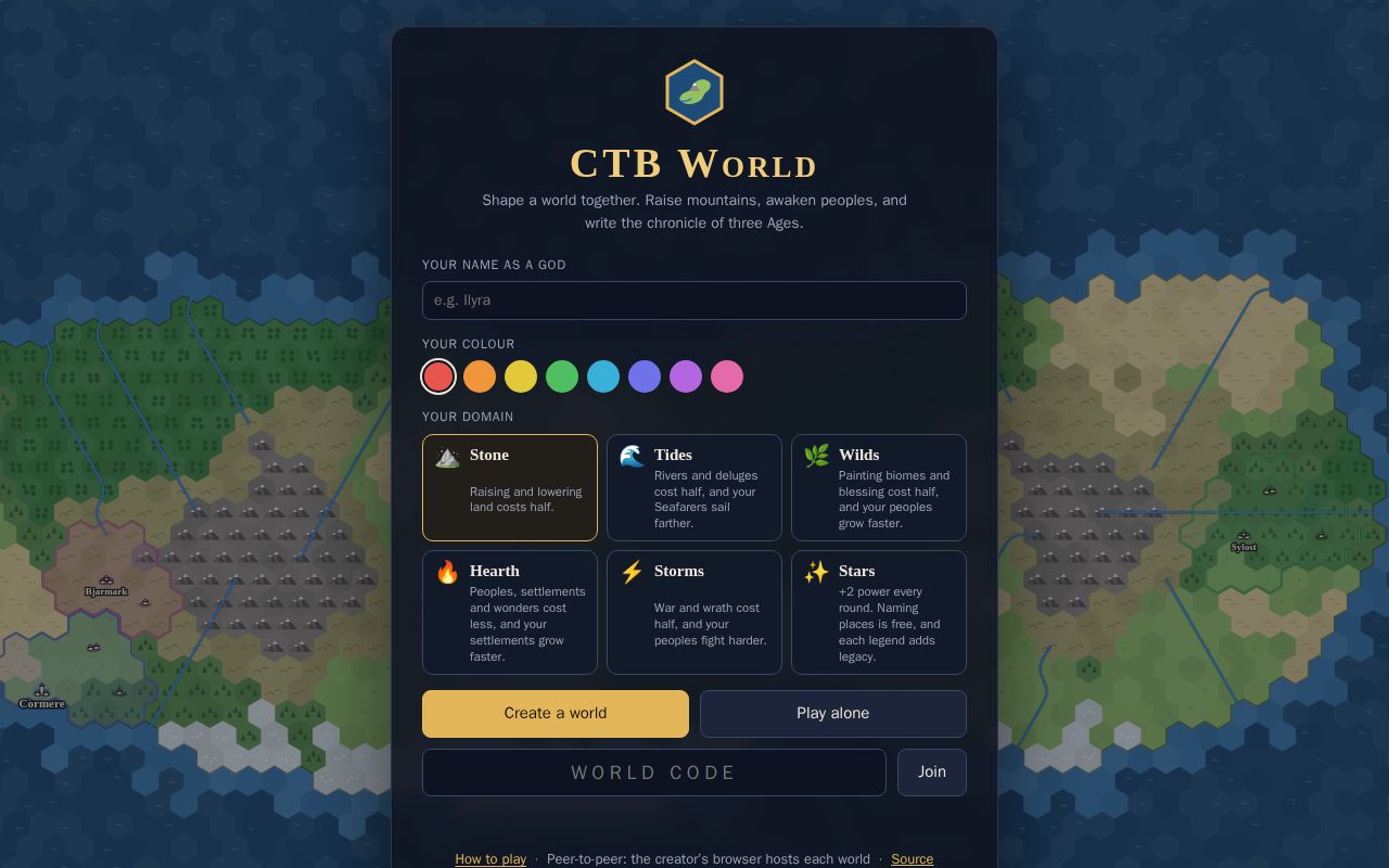 Preview of Ctb World