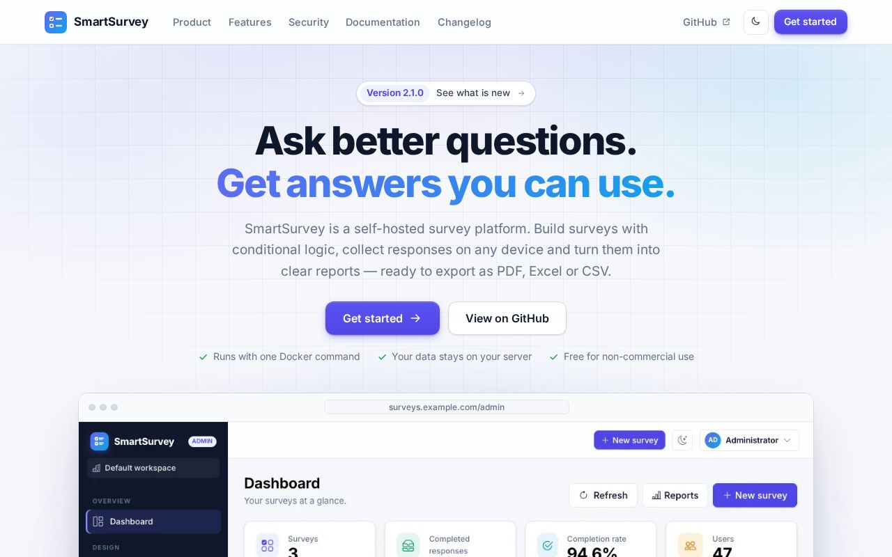 Preview of SmartSurvay