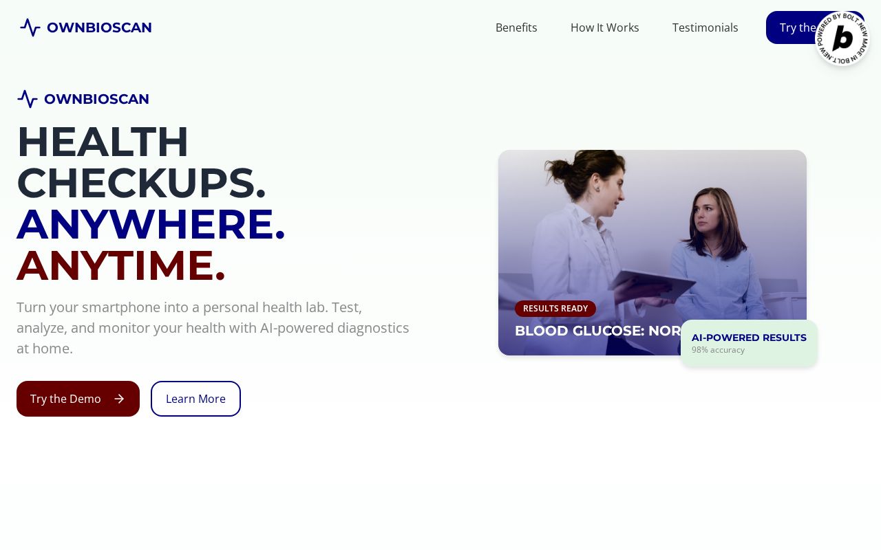 Preview of OwnBioScan