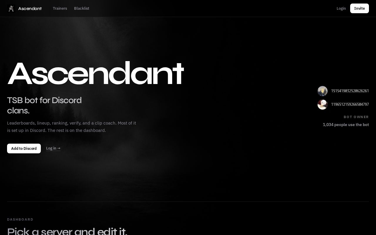Preview of NoNameTSBWebsite