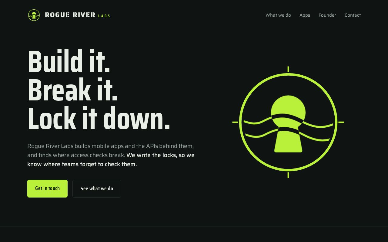 Preview of Rogue River Labs