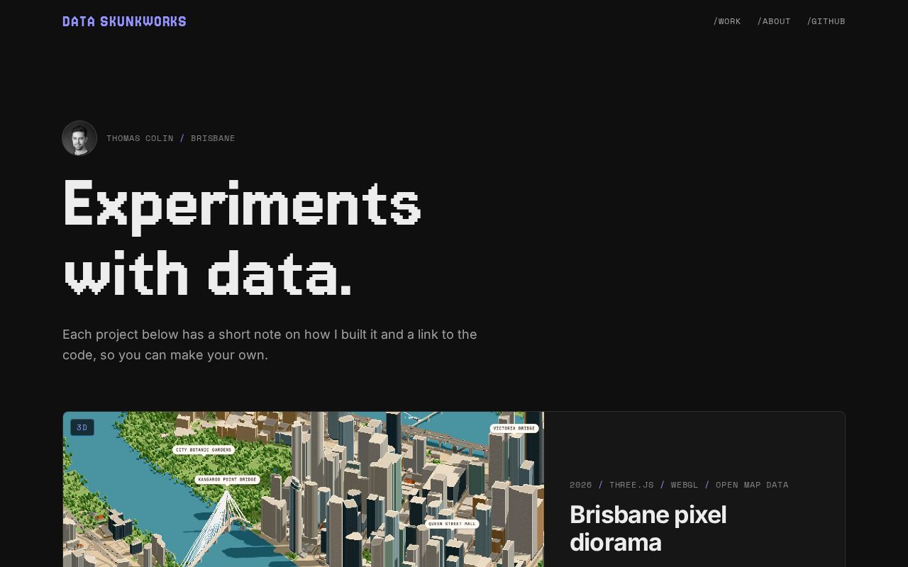 Preview of Dataskunkworks