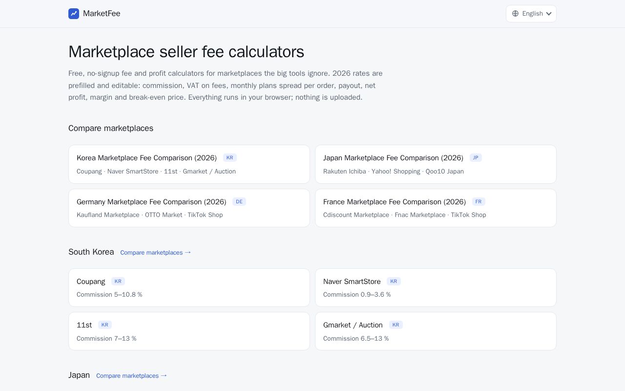 Preview of Marketfee