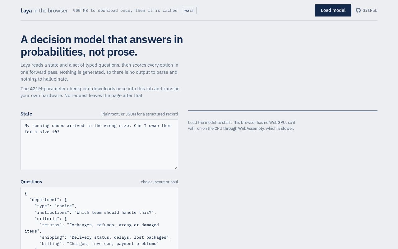 Preview of Browser Laya