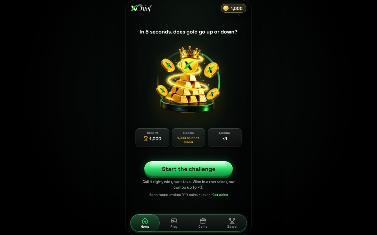 Preview of Xchief Gold Rush