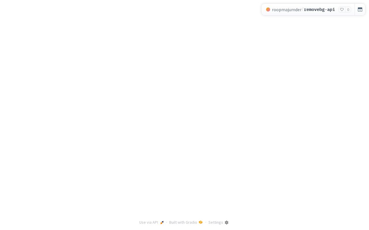 Preview of RemoveBG API