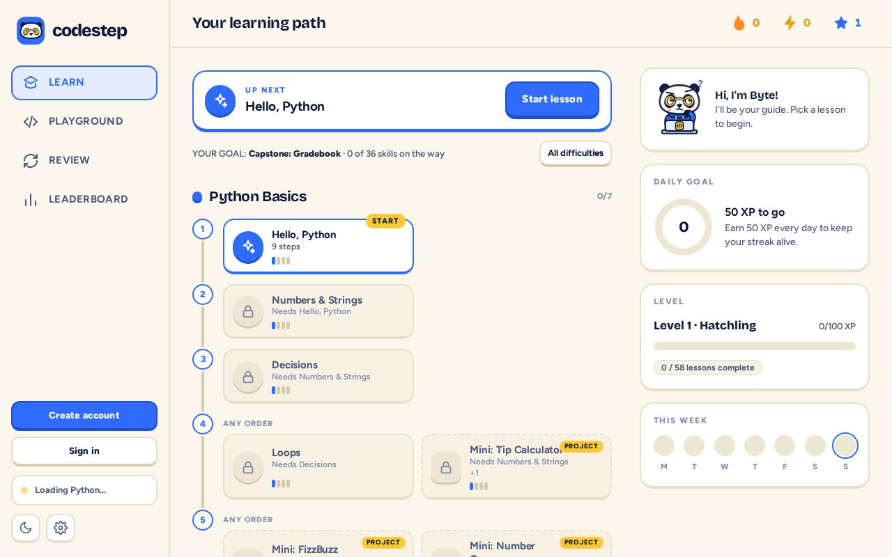 Preview of Codestep