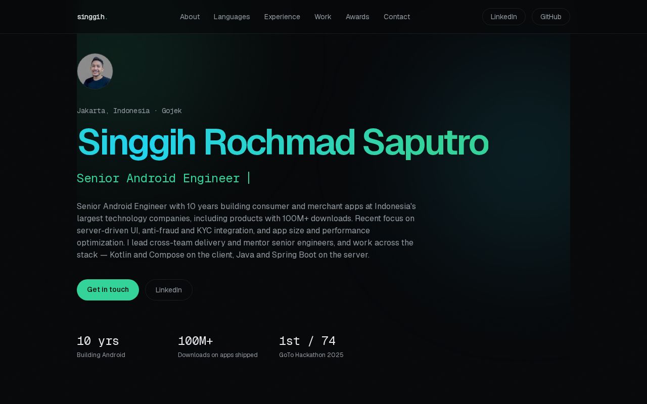 Preview of Singgih Rochmad Saputro