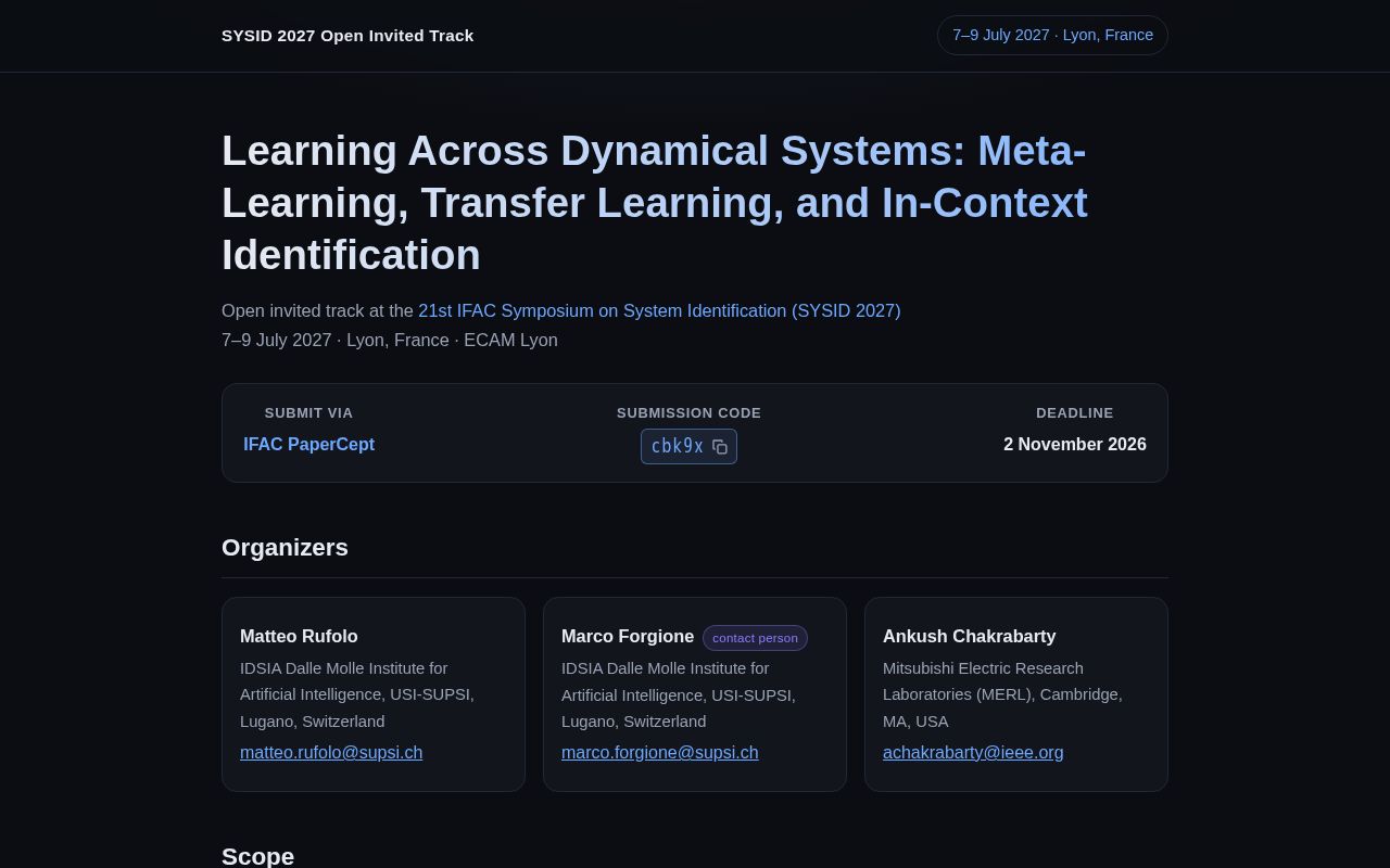 Preview of Metasysid Github Io