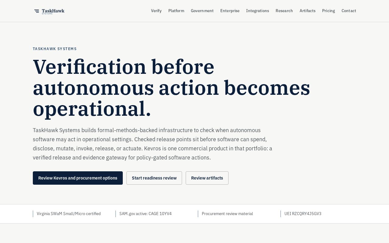 Preview of Taskhawktech Com