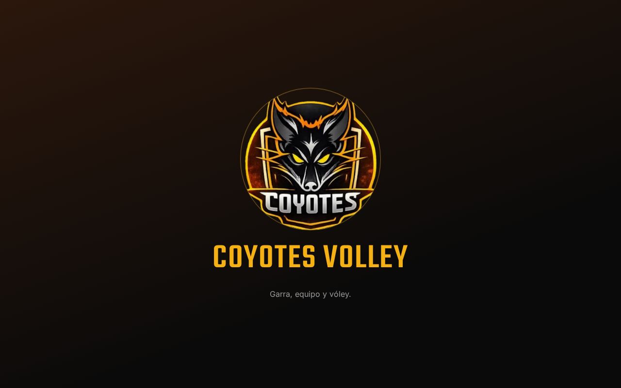 Preview of Coyotes Website