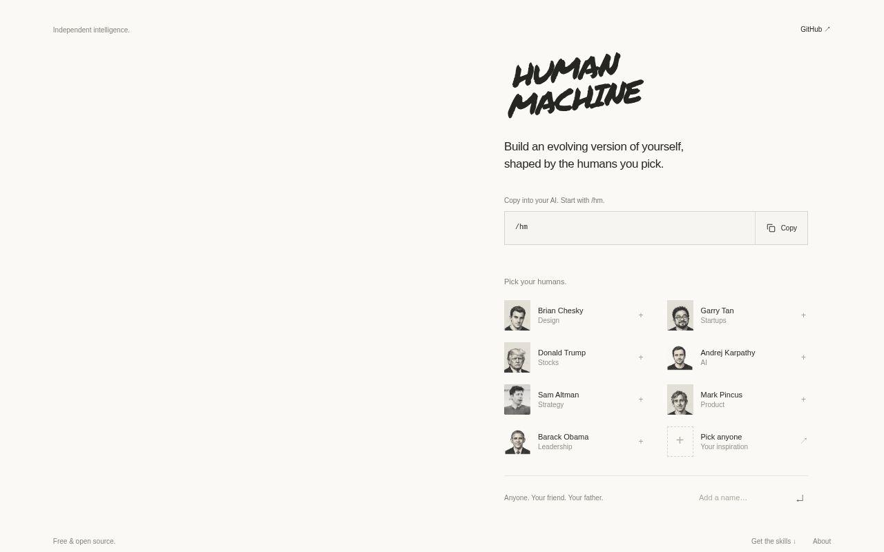 Preview of Human Machine