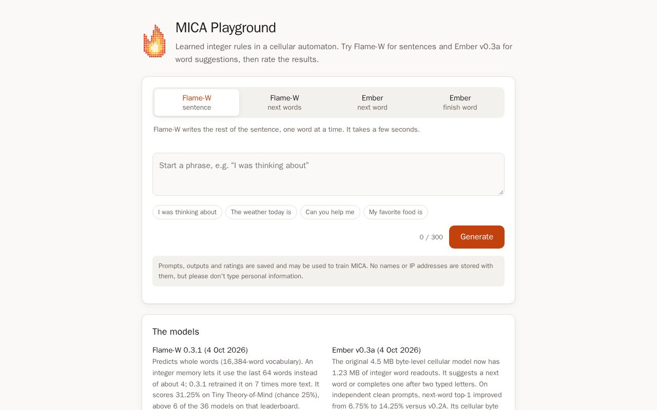 Preview of Mica Ai