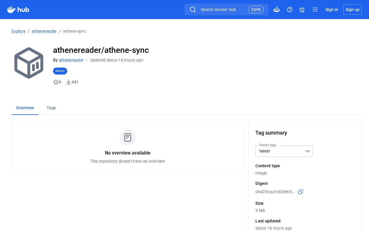 Preview of Athene Sync