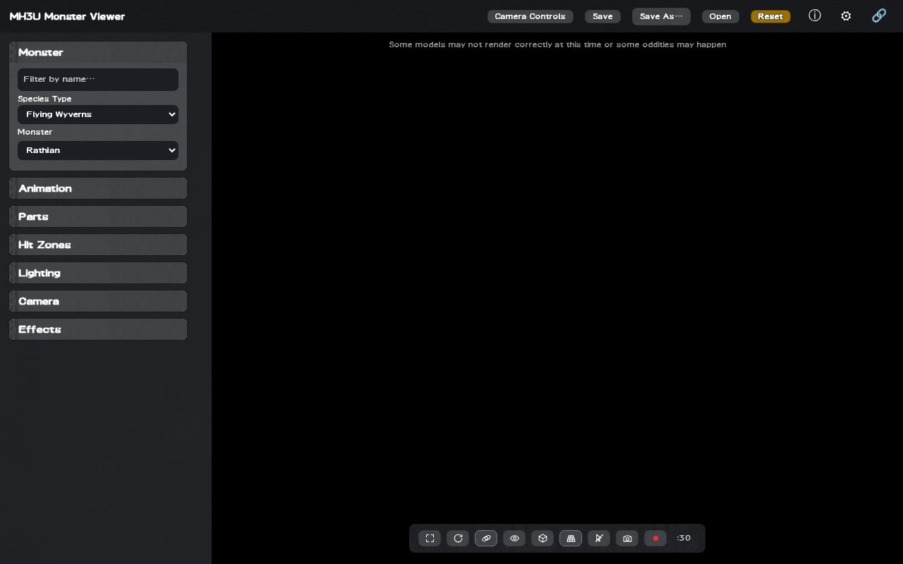Preview of Mh3u Monster Viewer