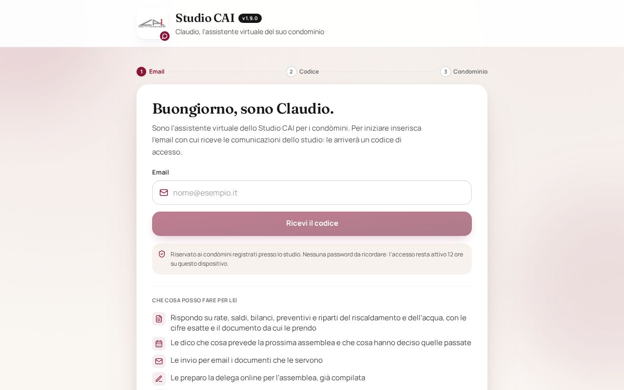 Preview of Studio Cai Chatbot