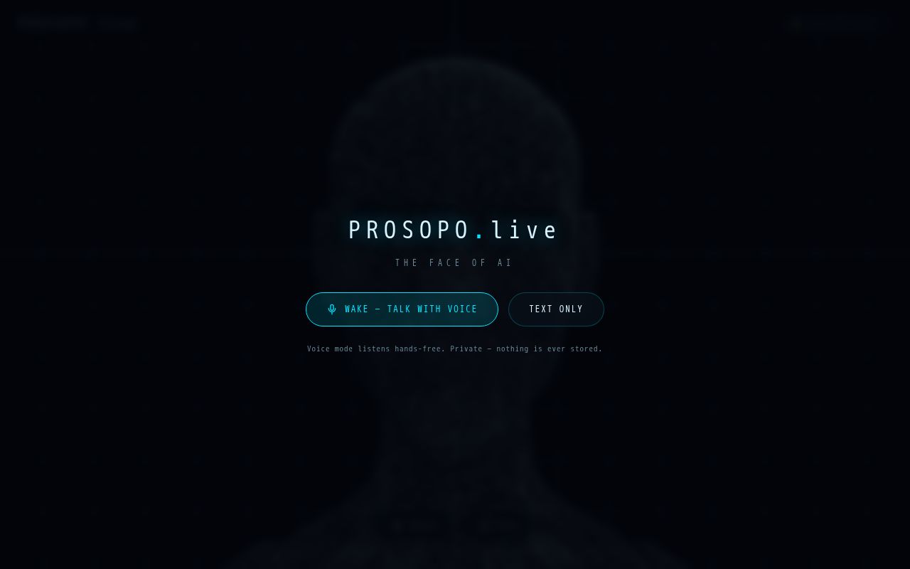 Preview of Prosopo Live