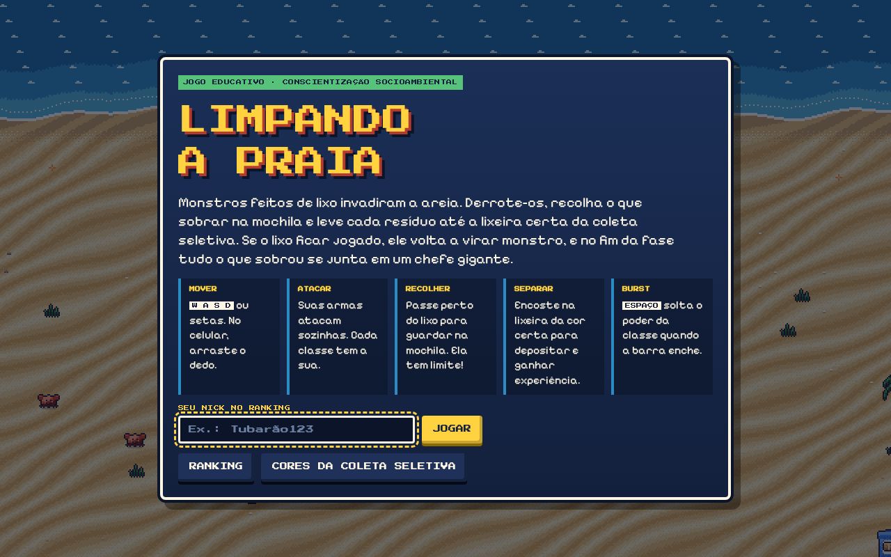 Preview of Limpando A Praia