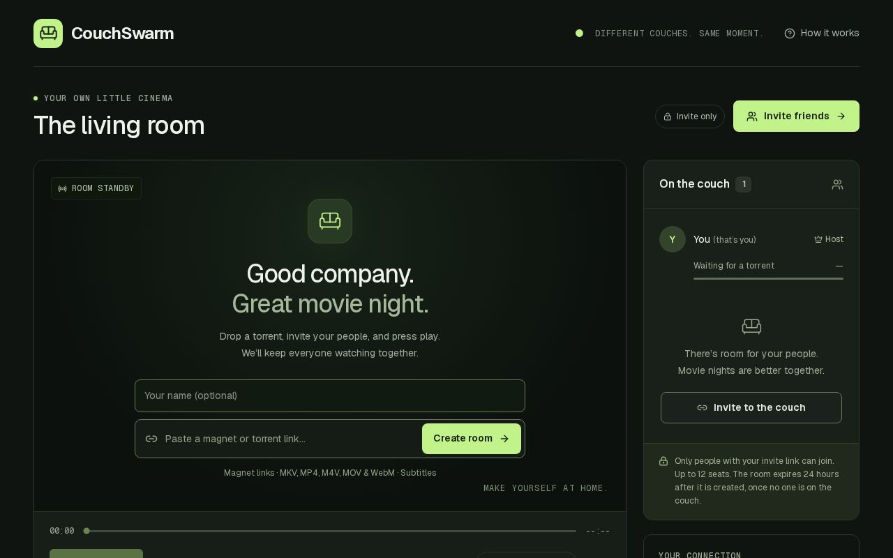 Preview of Couchswarm