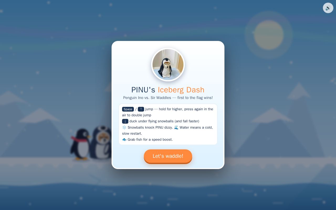 Preview of PINU Iceberg Dash