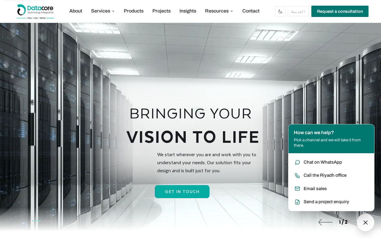Preview of Datacore Web