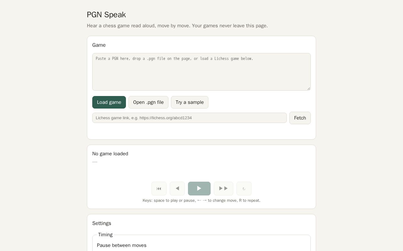 Preview of PGN Speak