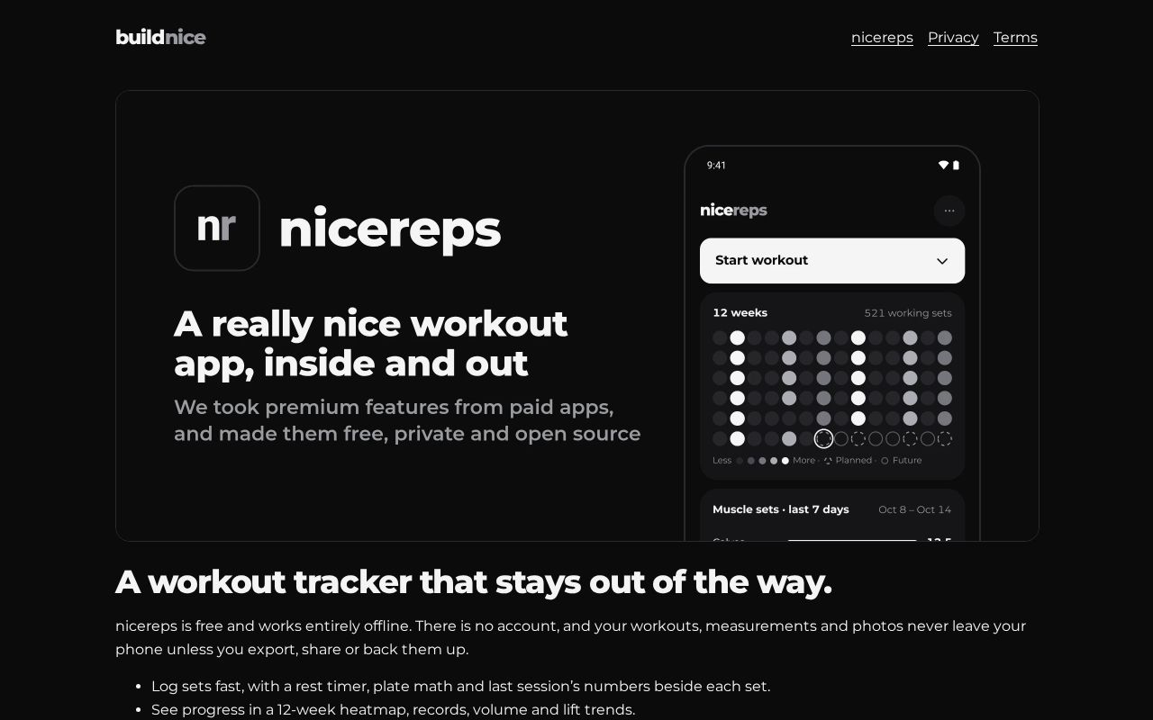 Preview of nicereps