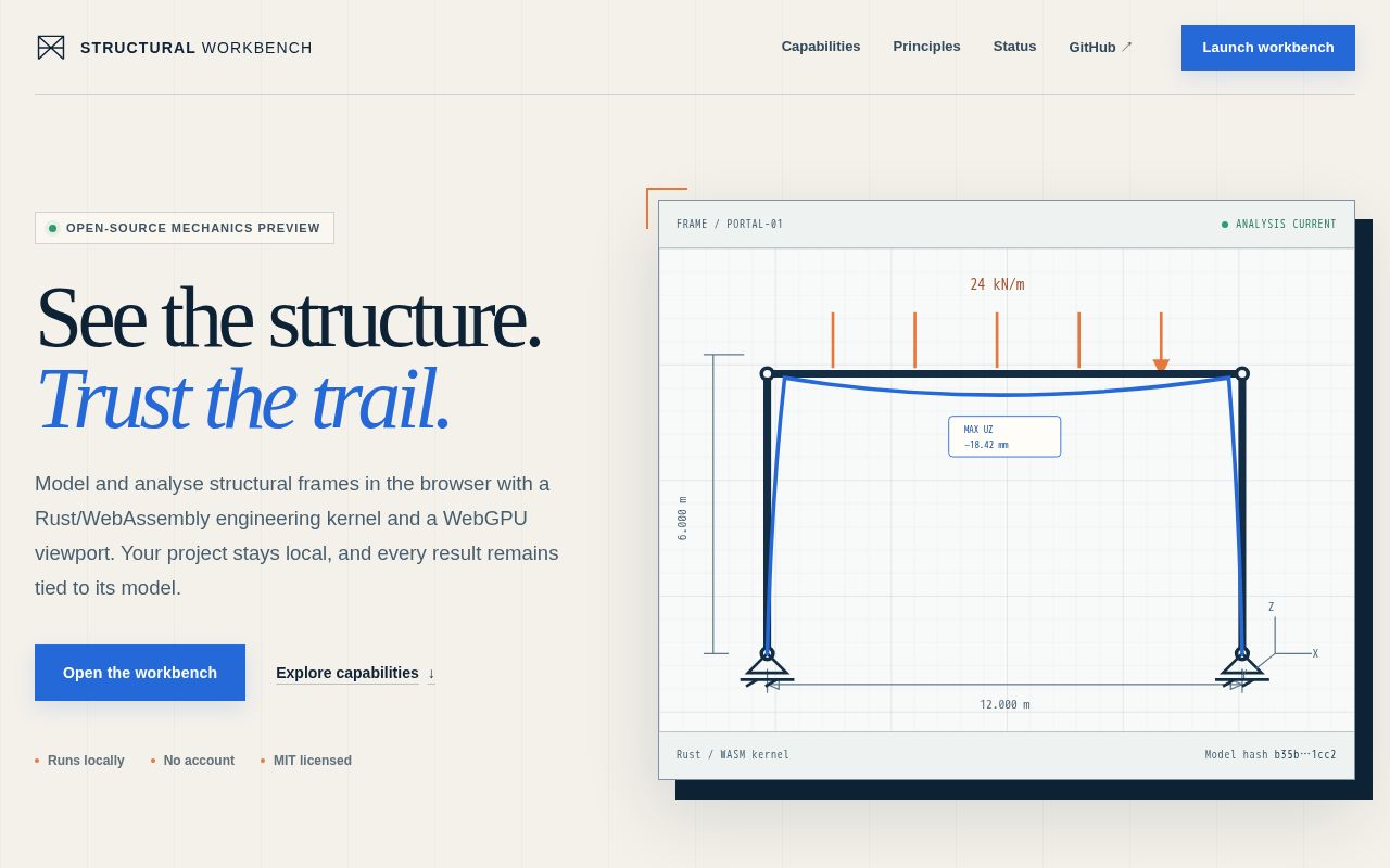 Preview of Structural Workbench