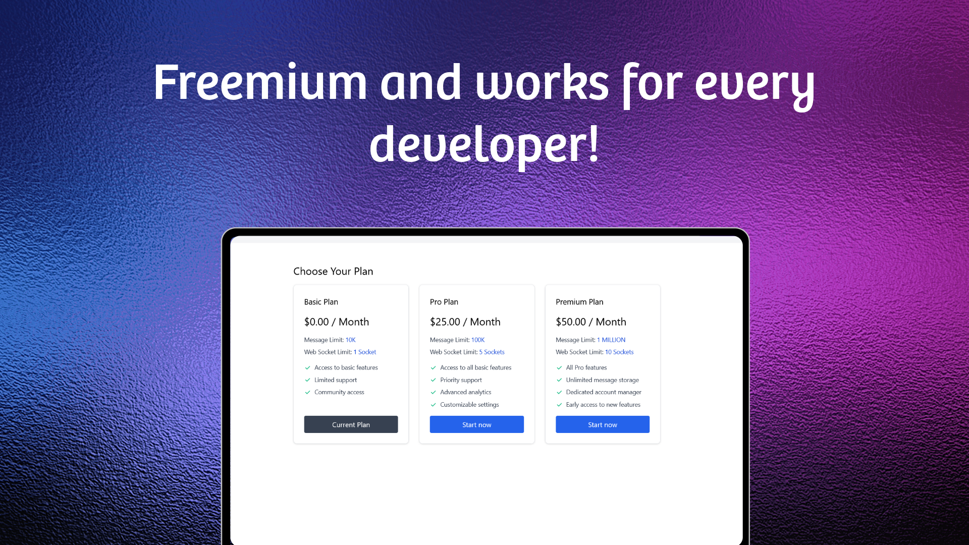 Preview of Cloudfully.io | Plug-and-Play Real-Time Backend
