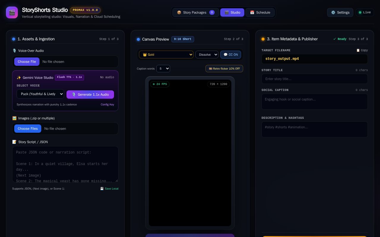Preview of FB 2minutes Storymaker
