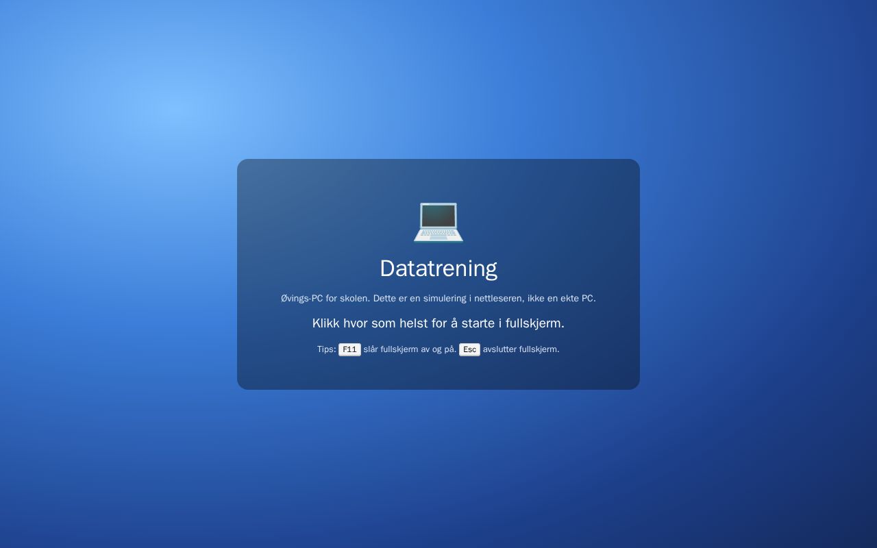 Preview of Datatrening