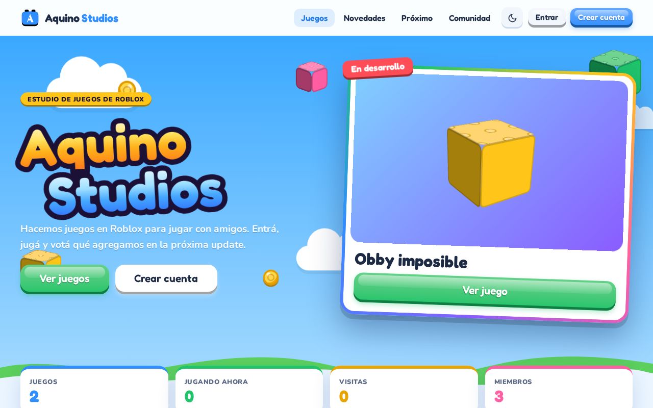 Preview of AquinoStudios Github Io