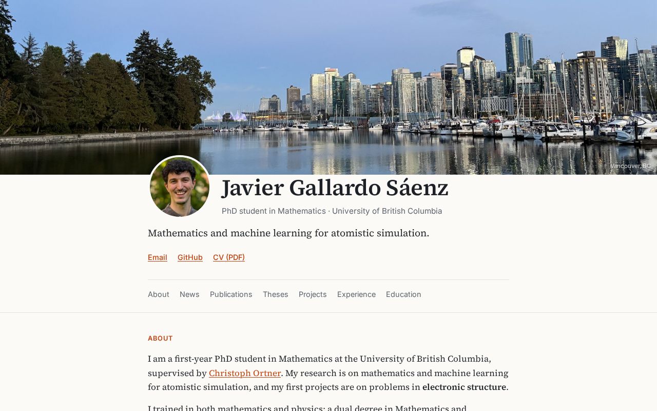Preview of Javier Gallardo Saenz Github Io