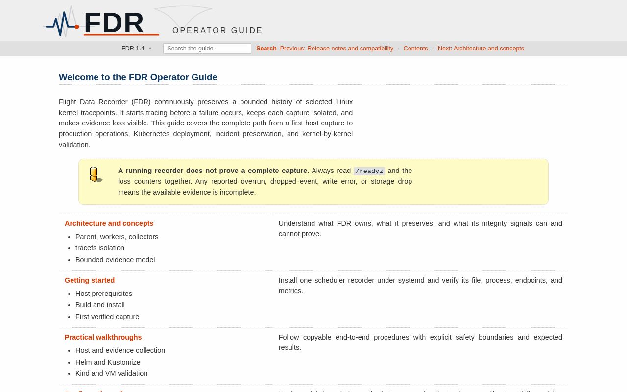 Preview of Ftrace Flight Recorder