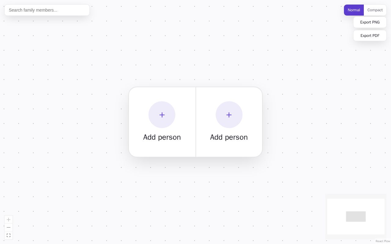 Preview of Family Tree Builder