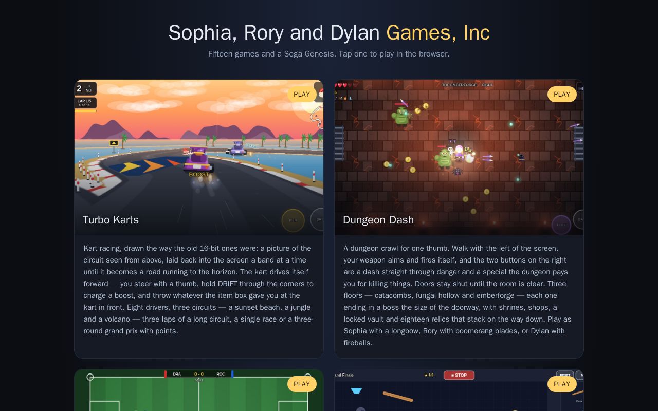Preview of Two Godot 4 voxel games, playable in the browser.