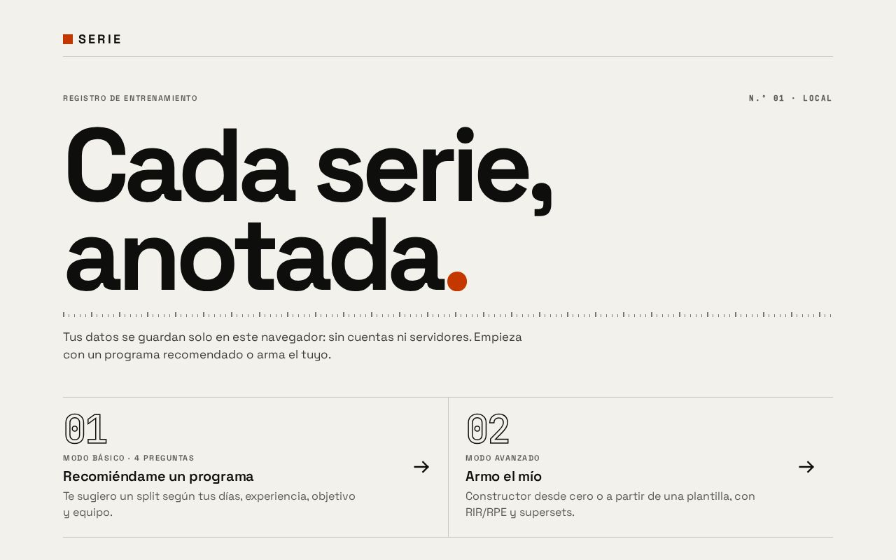 Preview of SERIE