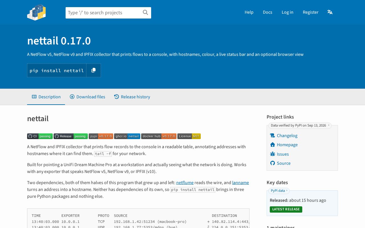 Preview of Nettail