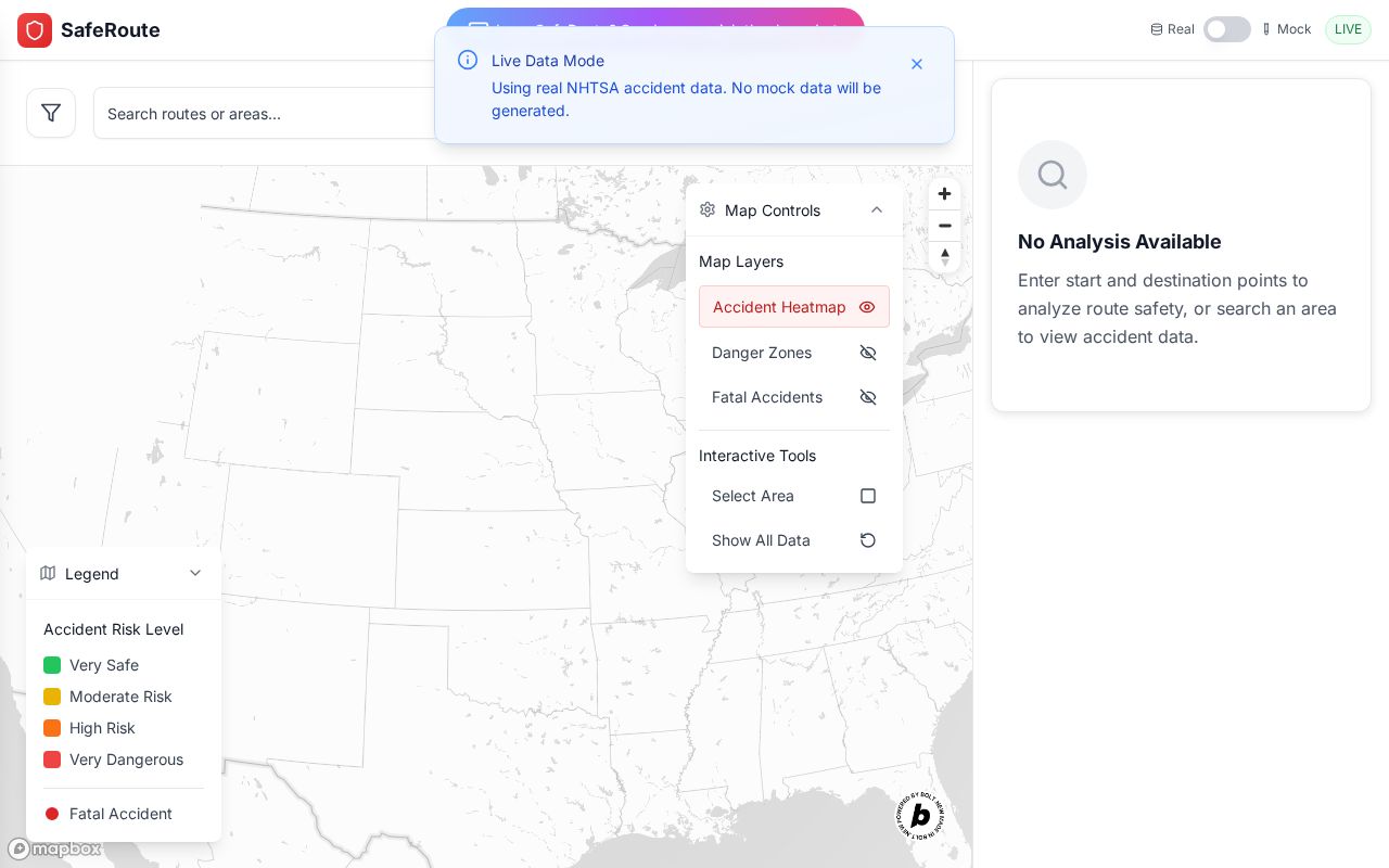 Preview of SafeRoute