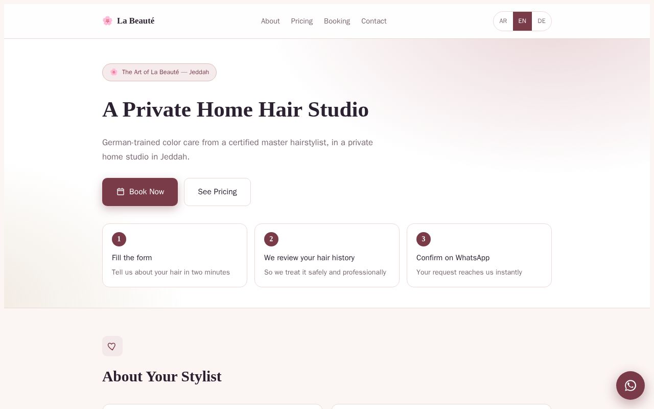 Preview of La Beaute Studio