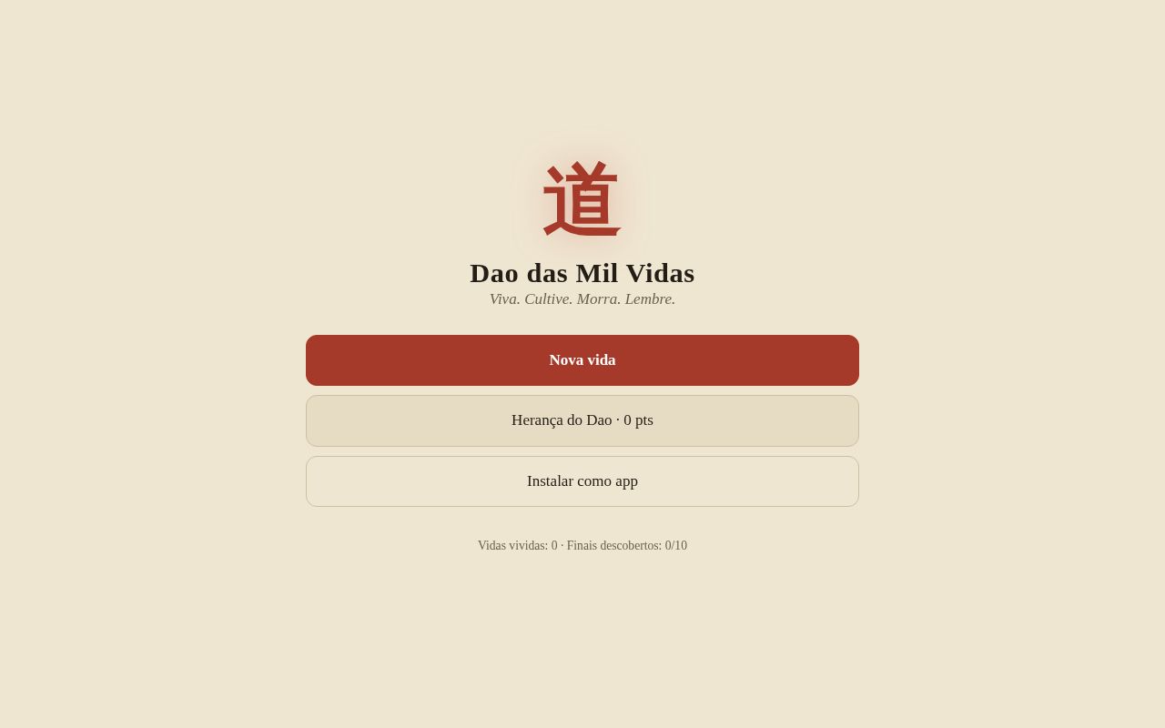 Preview of Dao Das Mil Vidas