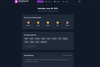 Preview of MoodJournal